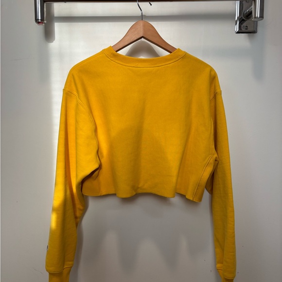 Champion Bright Yellow Crop Top - Picture 2 of 5